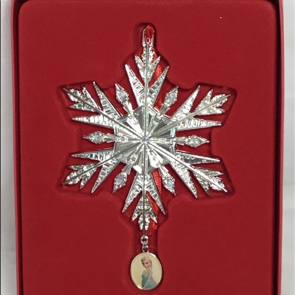 Lenox Disney Frozen Elsa Charm Snowflake Ornament - Picture 5 of 8